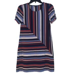 Girls 16 Tommy Hilfiger T-Shirt Striped Dress